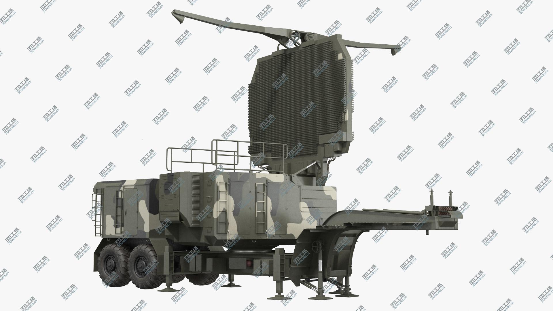 images/goods_img/2021040164/Phased Array Aquisition Radar 64N6 Camouflage Rigged model/1.jpg